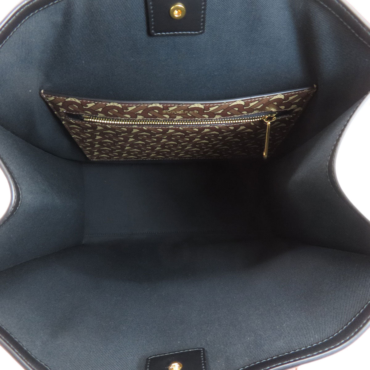 BURBERRY バーバリー Bロゴ トートバッグ PVC レディース 中古