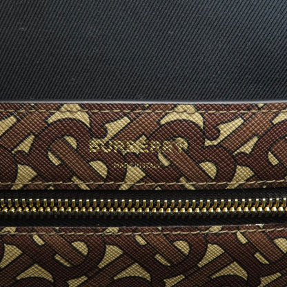 BURBERRY バーバリー Bロゴ トートバッグ PVC レディース 中古