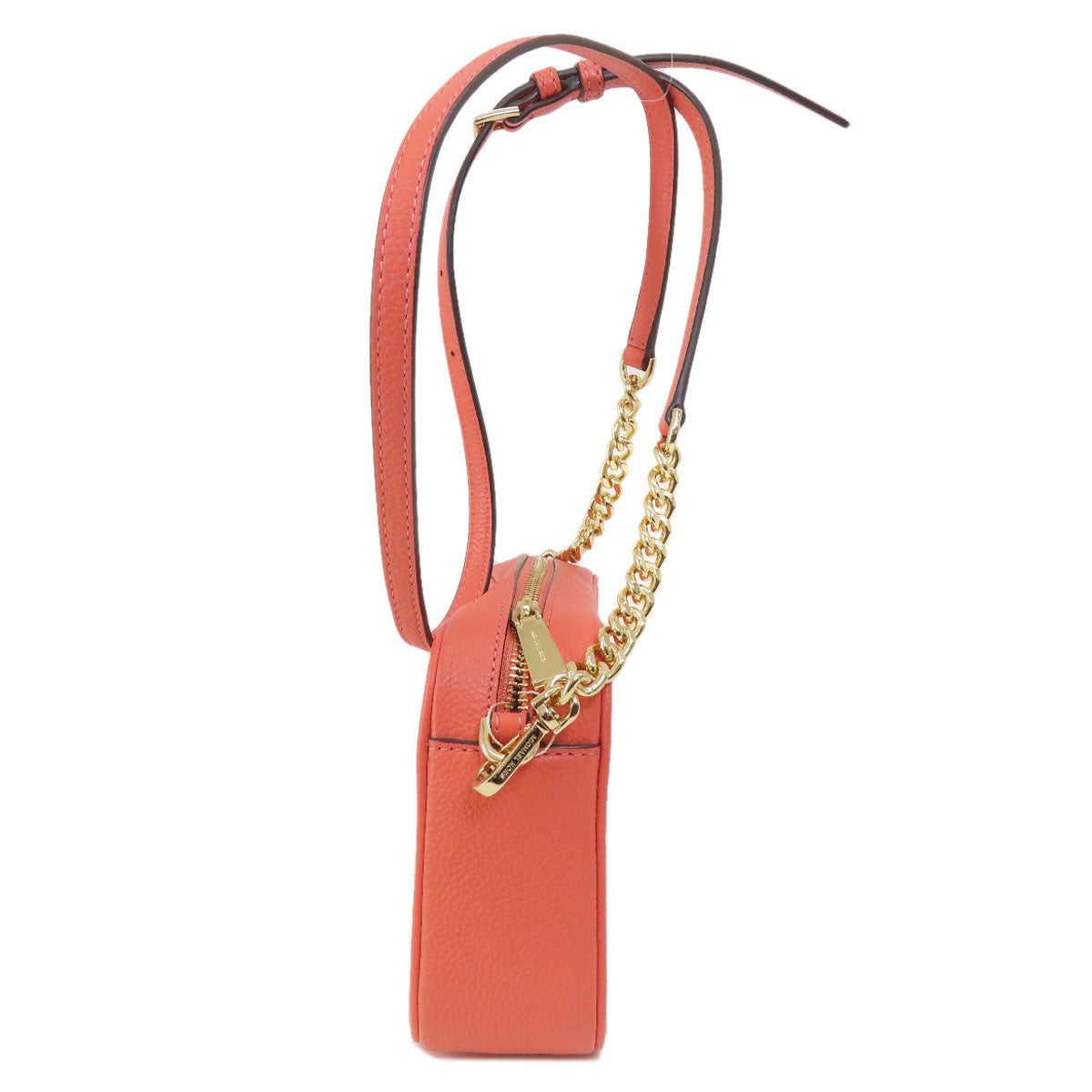 Michael Kors マイケルコース ロゴ ショルダーバッグ レザー レディース 中古
