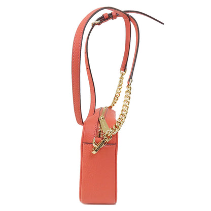Michael Kors マイケルコース ロゴ ショルダーバッグ レザー レディース 中古