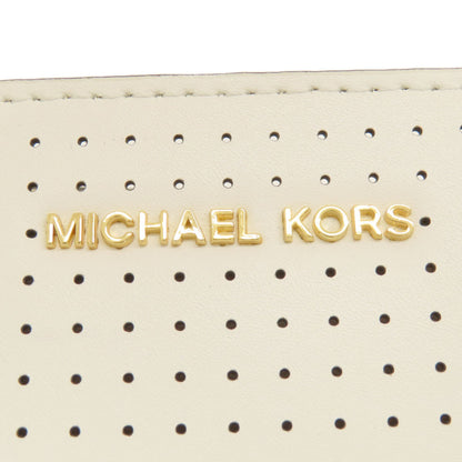 Michael Kors マイケルコース パンチング 2WAY ハンドバッグ レザー レディース 中古