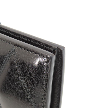 GIVENCHY ジバンシー ロゴ 二つ折り財布（小銭入れあり） レザー レディース 中古