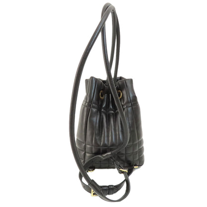 BURBERRY バーバリー ローラ リュック・デイパック カーフ レディース 中古