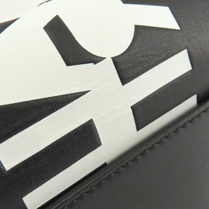 BURBERRY バーバリー ロゴ ショルダーバッグ レザー レディース 中古
