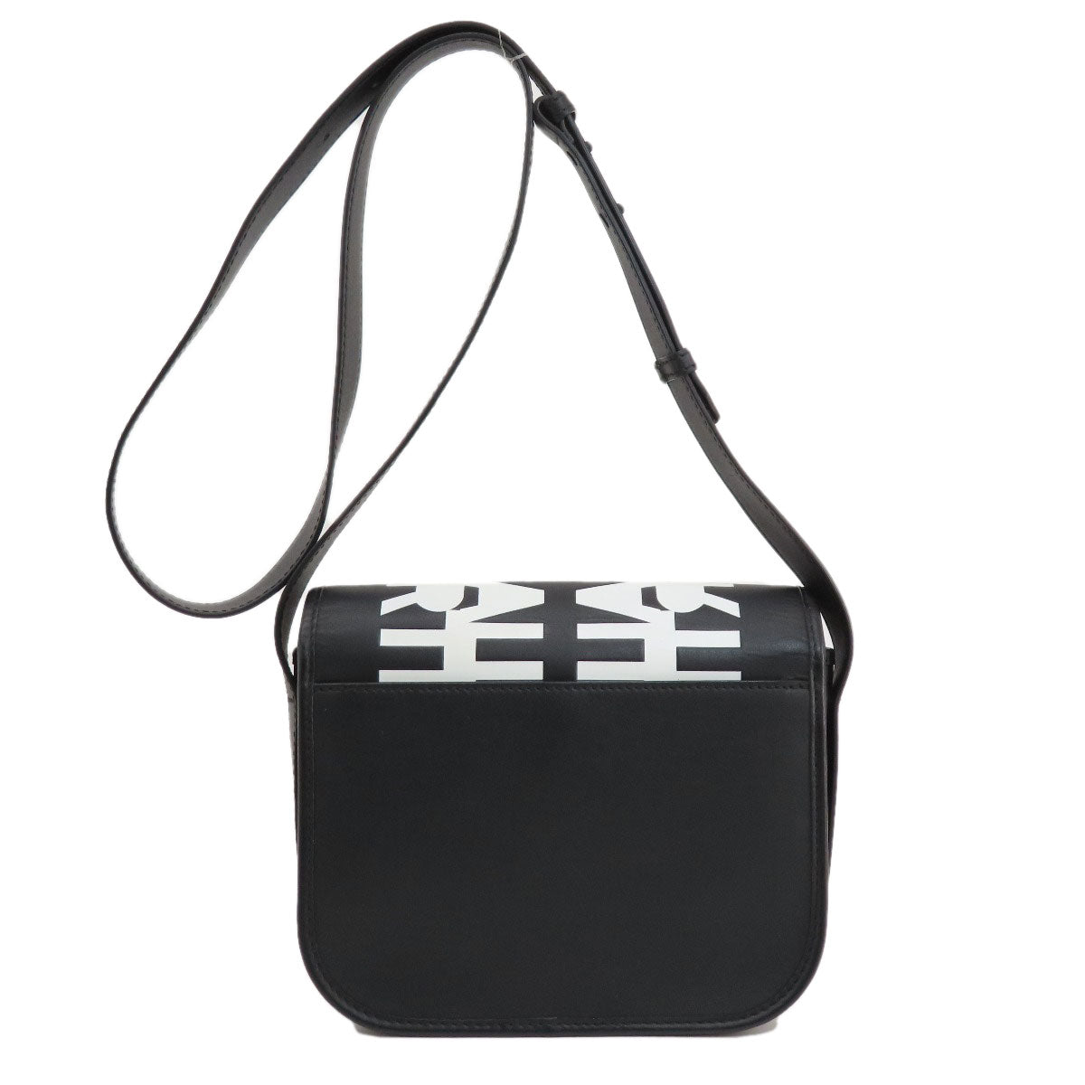 BURBERRY バーバリー ロゴ ショルダーバッグ レザー レディース 中古