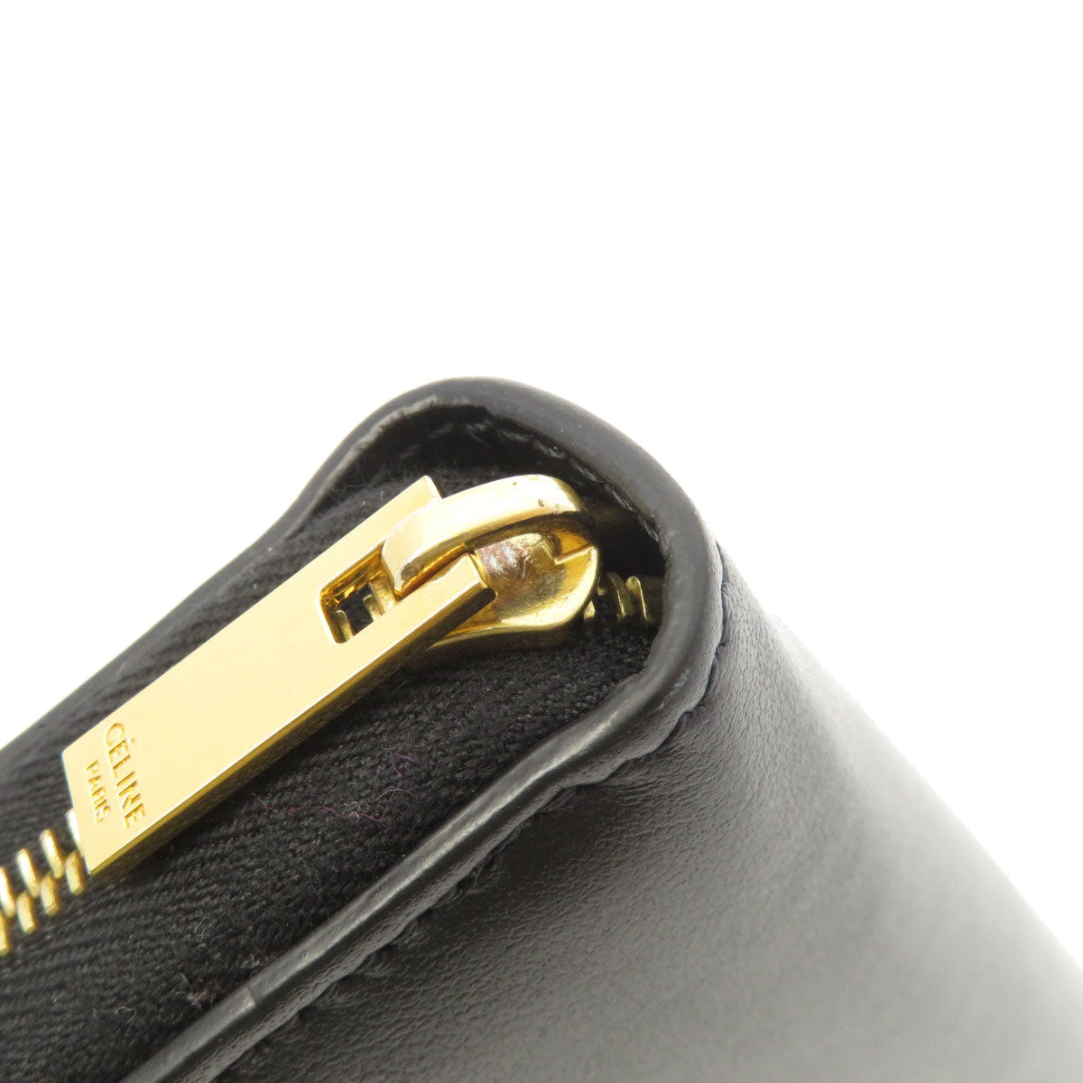 CELINE セリーヌ ロゴモチーフ 長財布（小銭入れあり） カーフ レディース 中古