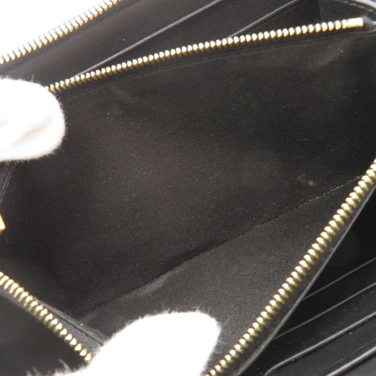 CELINE セリーヌ ロゴモチーフ 長財布（小銭入れあり） カーフ レディース 中古