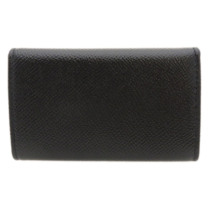 BVLGARI ブルガリ ロゴ金具 キーケース カーフ レディース 中古
