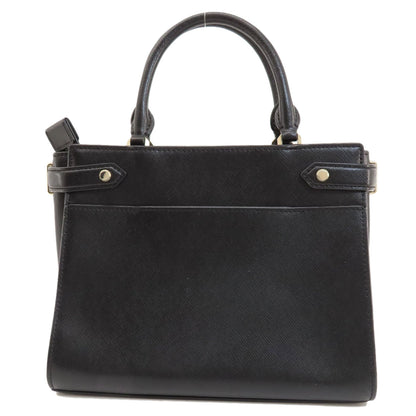 kate spade ケイトスペード ロゴ 2WAY ハンドバッグ PVC レディース 中古