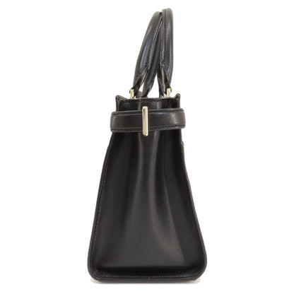 kate spade ケイトスペード ロゴ 2WAY ハンドバッグ PVC レディース 中古