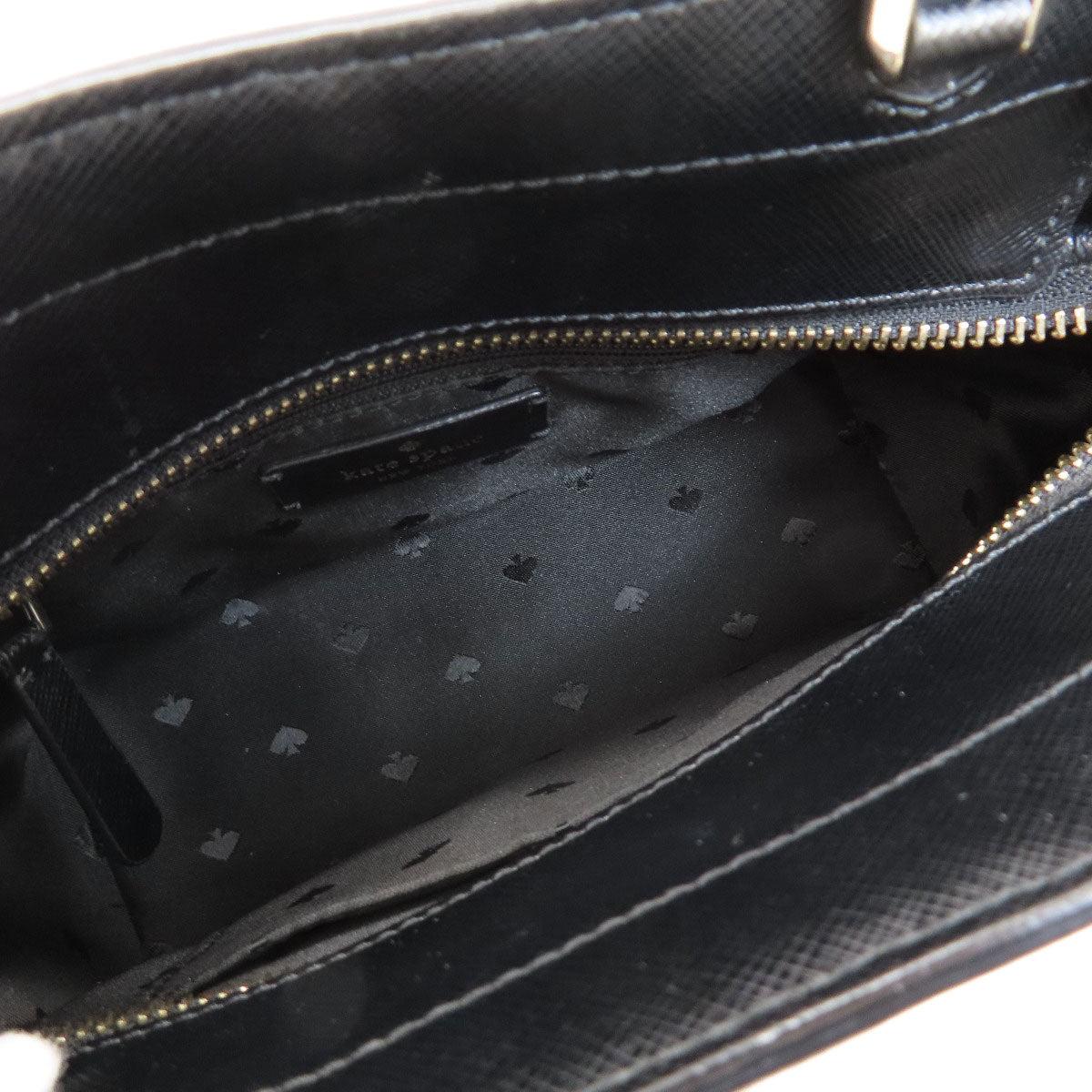 kate spade ケイトスペード ロゴ 2WAY ハンドバッグ PVC レディース 中古