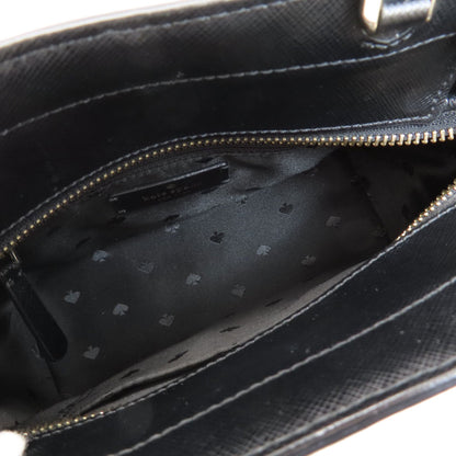 kate spade ケイトスペード ロゴ 2WAY ハンドバッグ PVC レディース 中古