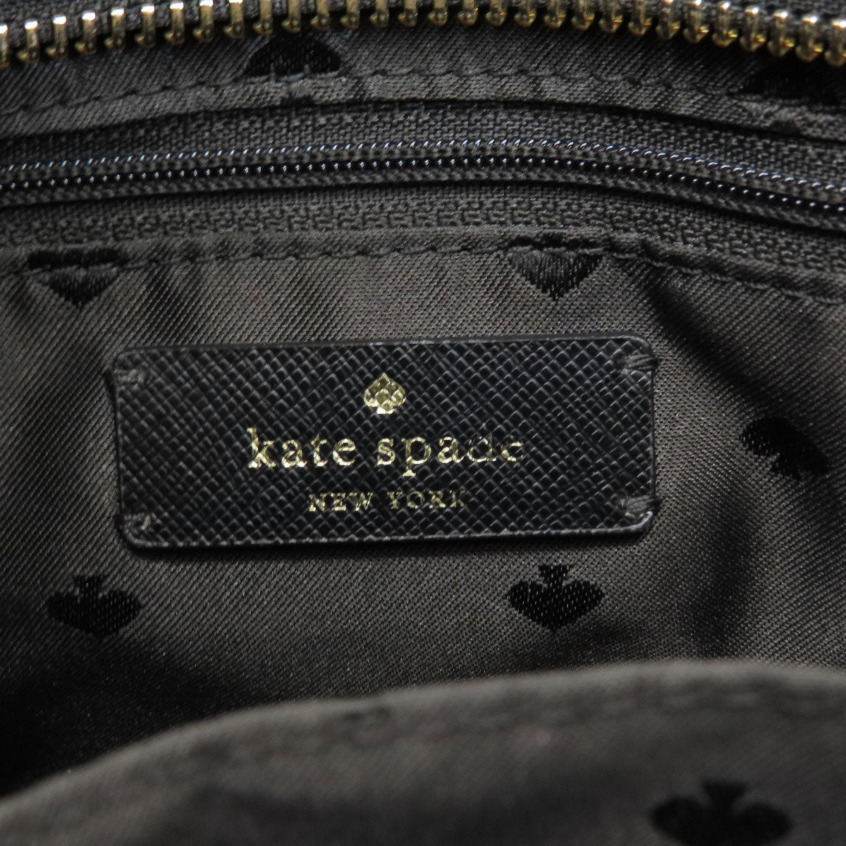 kate spade ケイトスペード ロゴ 2WAY ハンドバッグ PVC レディース 中古