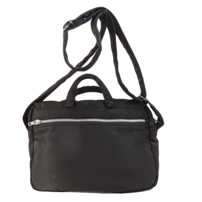 PORTER ポーター ロゴ ショルダーバッグ ナイロン レディース 中古