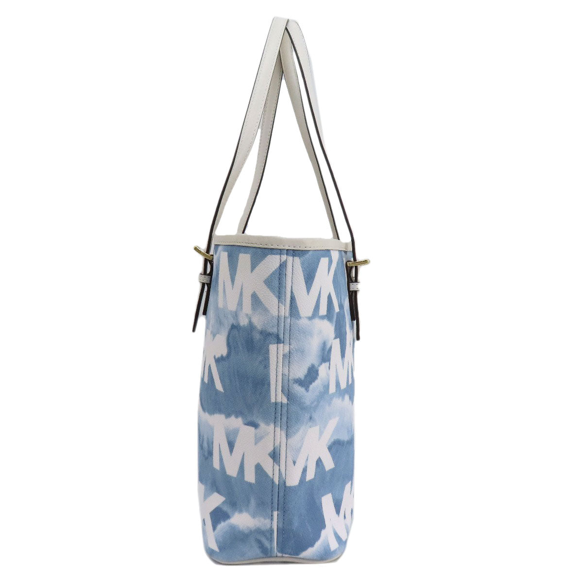 Michael Kors マイケルコース 水彩柄 トートバッグ PVC レディース 中古