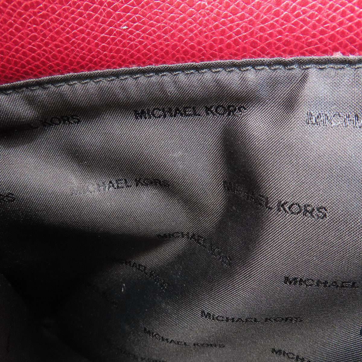 Michael Kors マイケルコース ロゴ ショルダーバッグ レザー レディース 中古