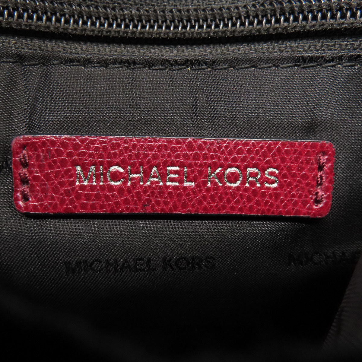 Michael Kors マイケルコース ロゴ ショルダーバッグ レザー レディース 中古