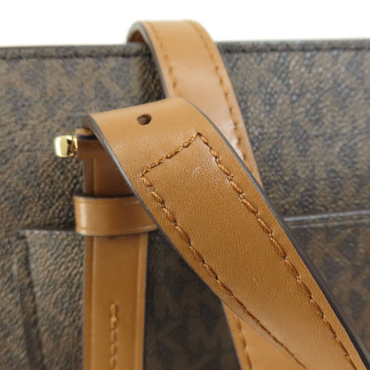 Michael Kors マイケルコース MKシグネチャー トートバッグ PVC レディース 中古