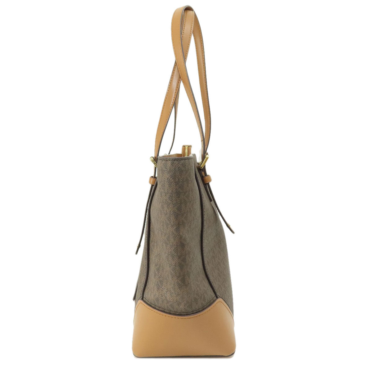 Michael Kors マイケルコース MKシグネチャー トートバッグ PVC レディース 中古