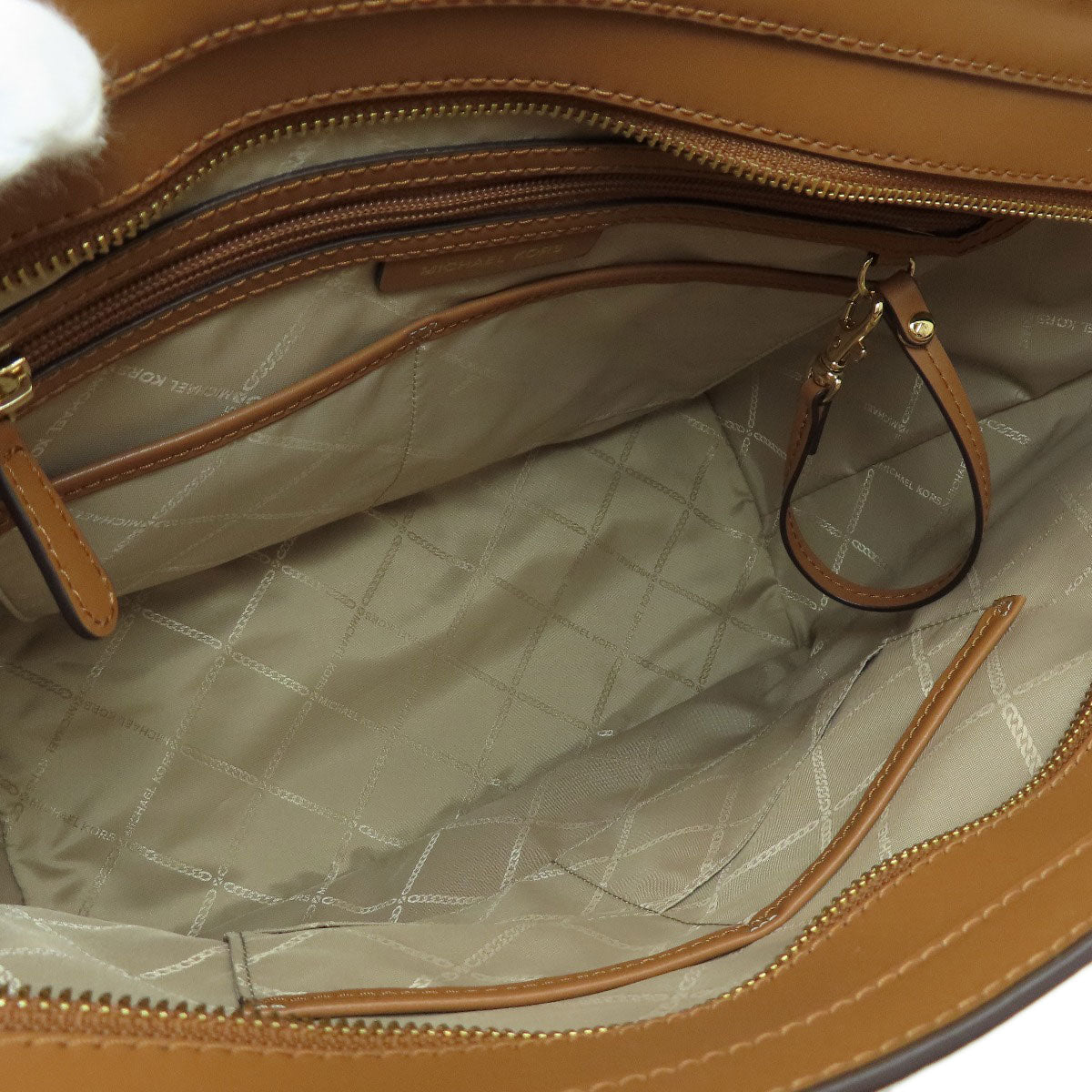 Michael Kors マイケルコース MKシグネチャー トートバッグ PVC レディース 中古