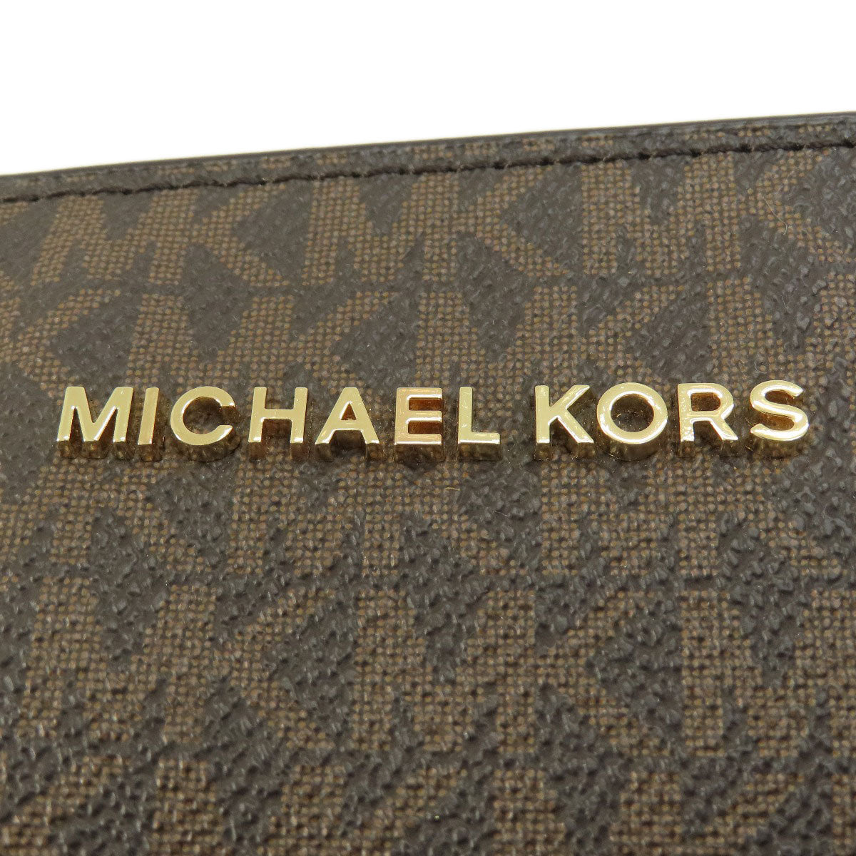 Michael Kors マイケルコース MKシグネチャー トートバッグ PVC レディース 中古