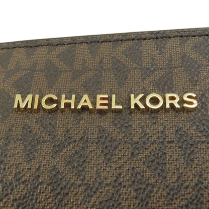 Michael Kors マイケルコース MKシグネチャー トートバッグ PVC レディース 中古