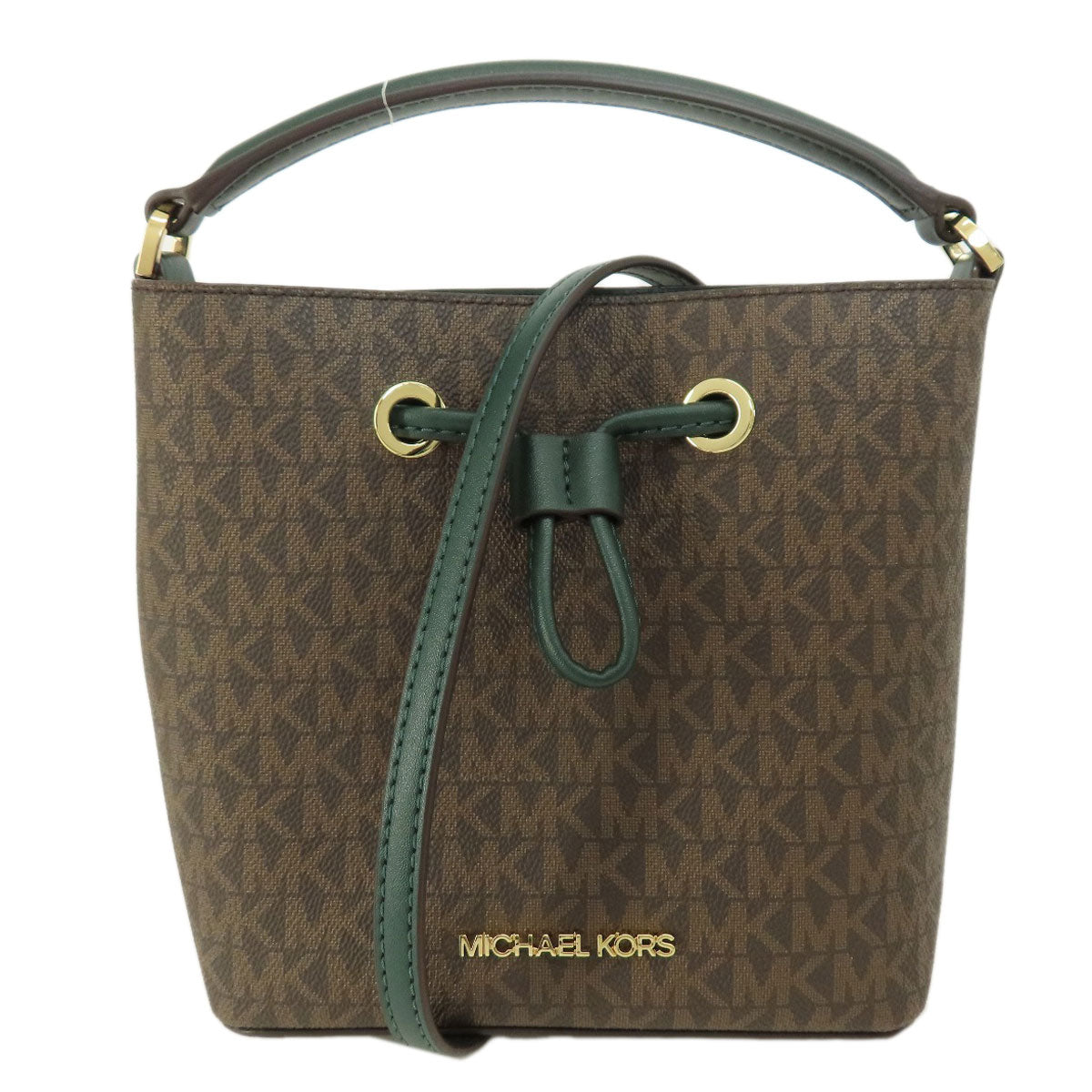 Michael Kors マイケルコース MKシグネチャー 2WAY ハンドバッグ PVC レディース 中古