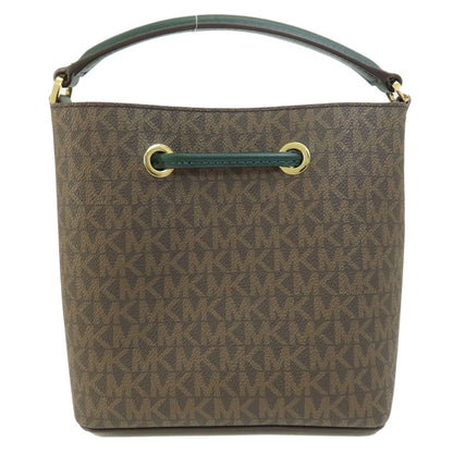 Michael Kors マイケルコース MKシグネチャー 2WAY ハンドバッグ PVC レディース 中古