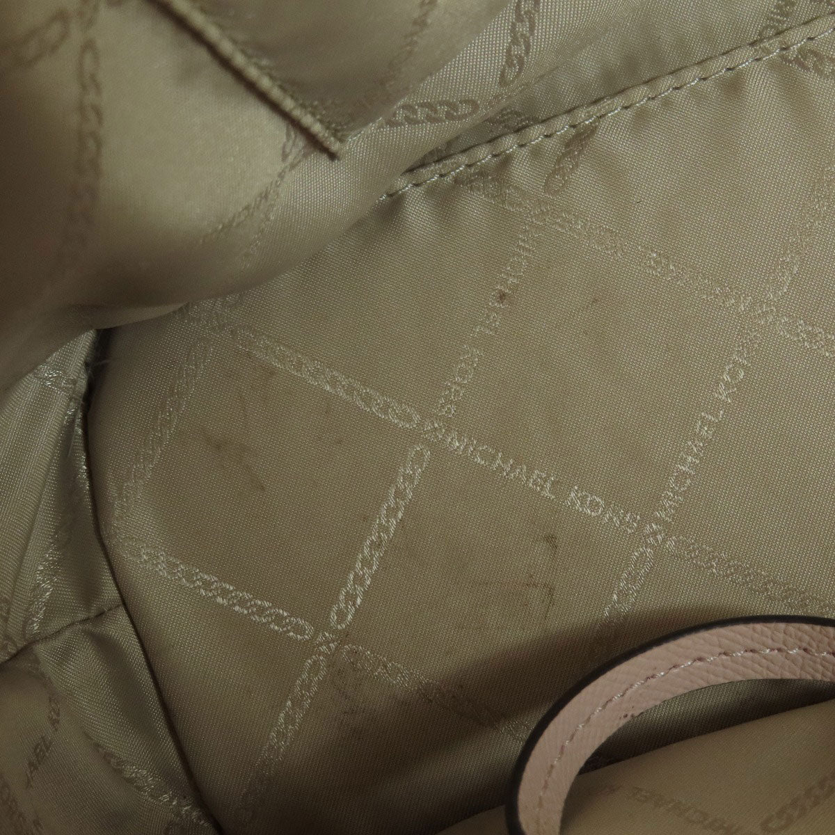 Michael Kors マイケルコース ロゴ トートバッグ レザー レディース 中古