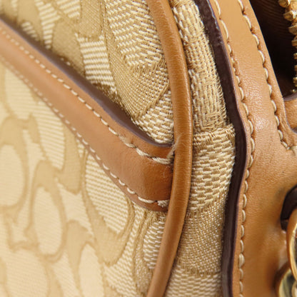 COACH コーチ F28959 シグネチャー ショルダーバッグ キャンバス レディース 中古