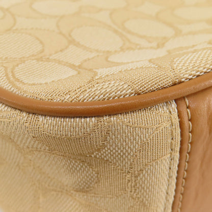 COACH コーチ F28959 シグネチャー ショルダーバッグ キャンバス レディース 中古
