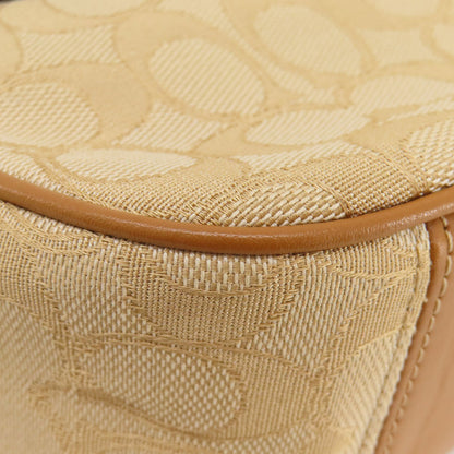 COACH コーチ F28959 シグネチャー ショルダーバッグ キャンバス レディース 中古