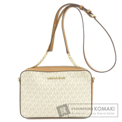 Michael Kors マイケルコース MKシグネチャー ショルダーバッグ PVC レディース 中古