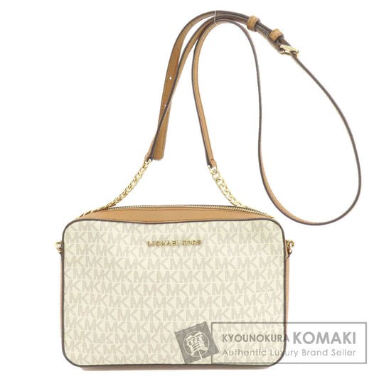 Michael Kors マイケルコース MKシグネチャー ショルダーバッグ PVC レディース 中古