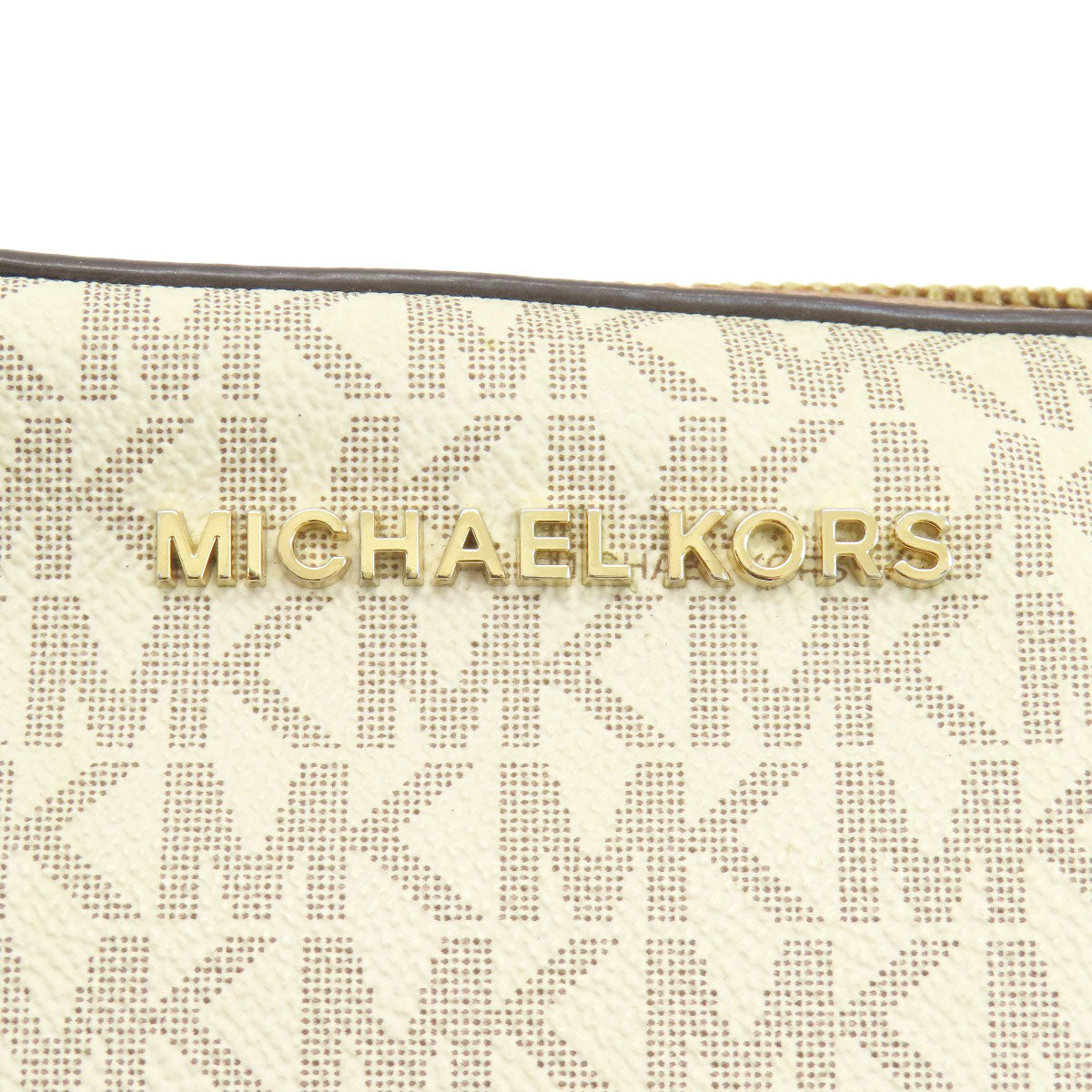 Michael Kors マイケルコース MKシグネチャー ショルダーバッグ PVC レディース 中古