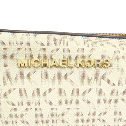 Michael Kors マイケルコース MKシグネチャー ショルダーバッグ PVC レディース 中古