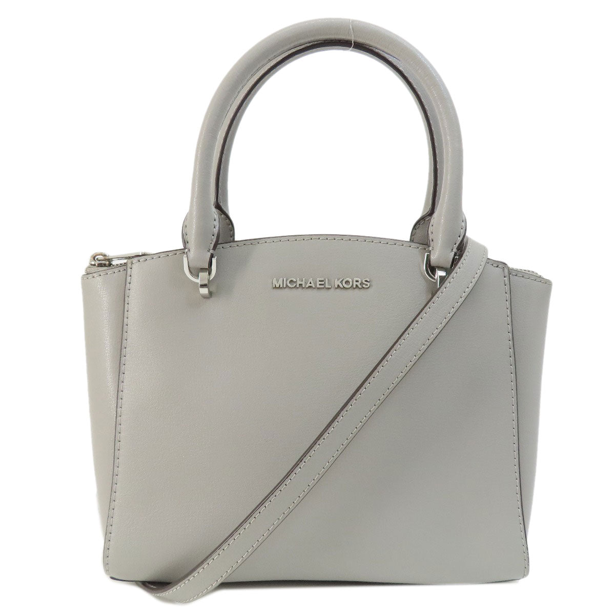 Michael Kors マイケルコース ロゴ金具 2WAY ハンドバッグ PVC レディース 中古