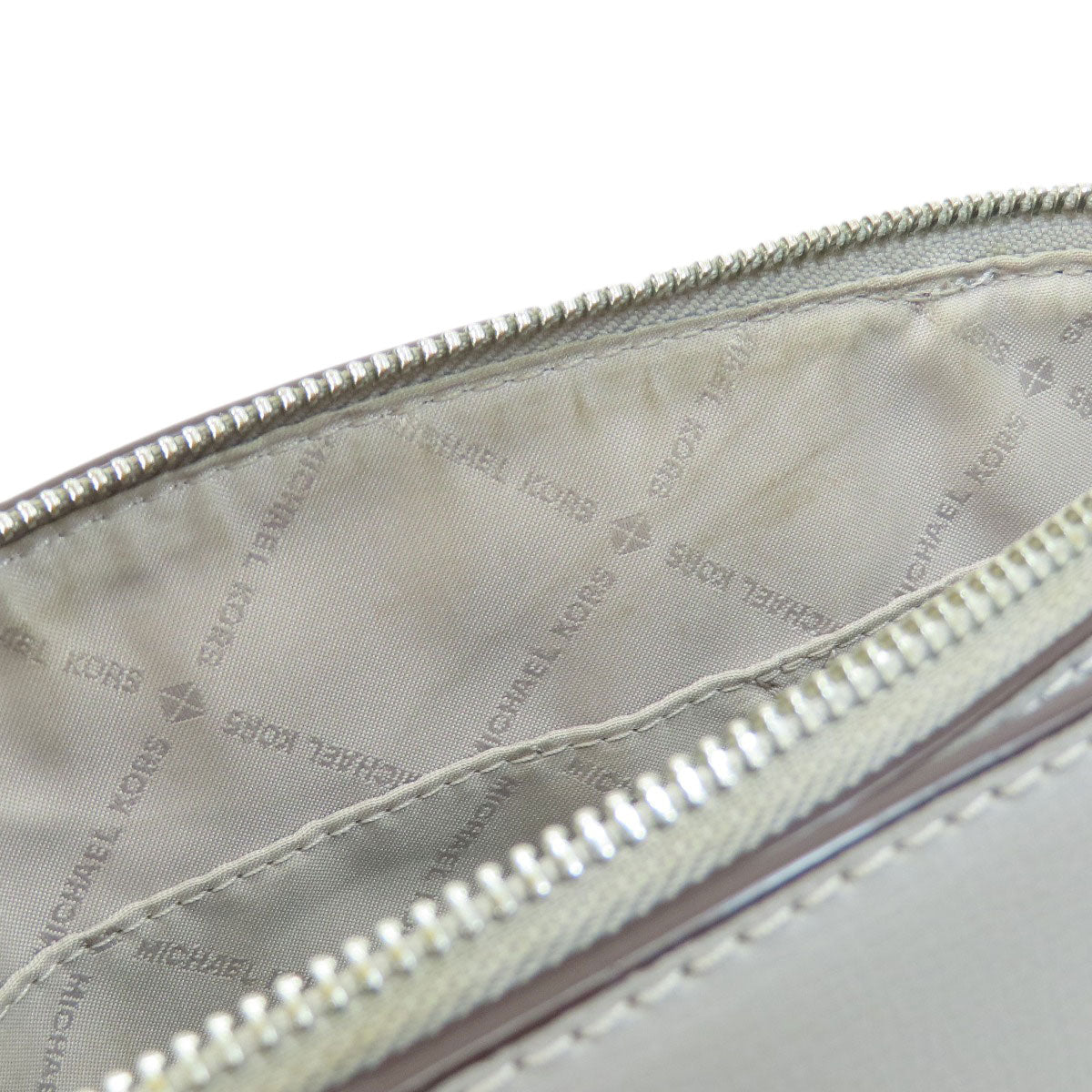 Michael Kors マイケルコース ロゴ金具 2WAY ハンドバッグ PVC レディース 中古