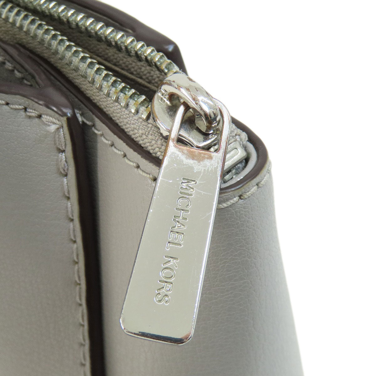 Michael Kors マイケルコース ロゴ金具 2WAY ハンドバッグ PVC レディース 中古