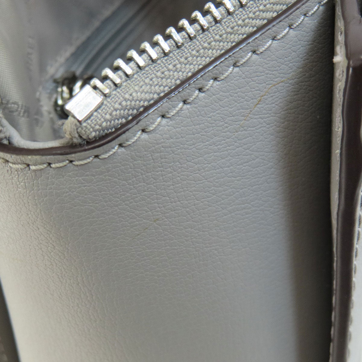 Michael Kors マイケルコース ロゴ金具 2WAY ハンドバッグ PVC レディース 中古