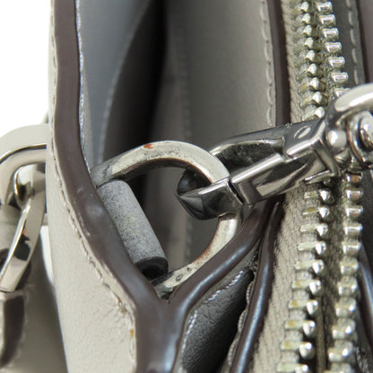Michael Kors マイケルコース ロゴ金具 2WAY ハンドバッグ PVC レディース 中古