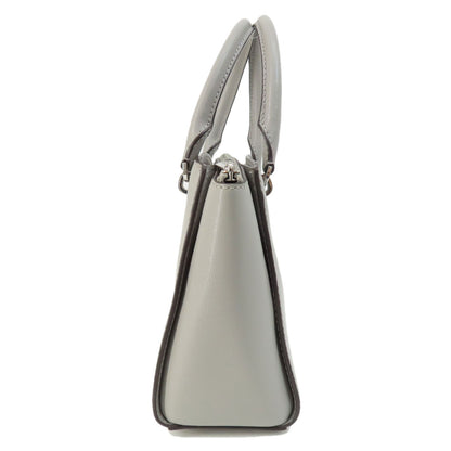 Michael Kors マイケルコース ロゴ金具 2WAY ハンドバッグ PVC レディース 中古