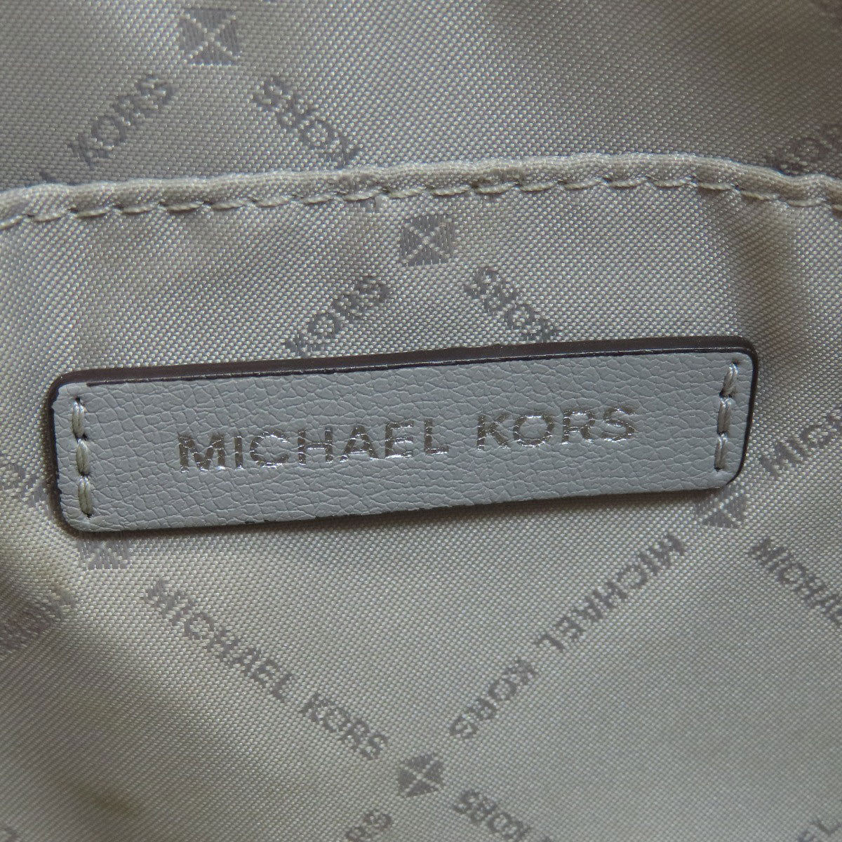 Michael Kors マイケルコース ロゴ金具 2WAY ハンドバッグ PVC レディース 中古