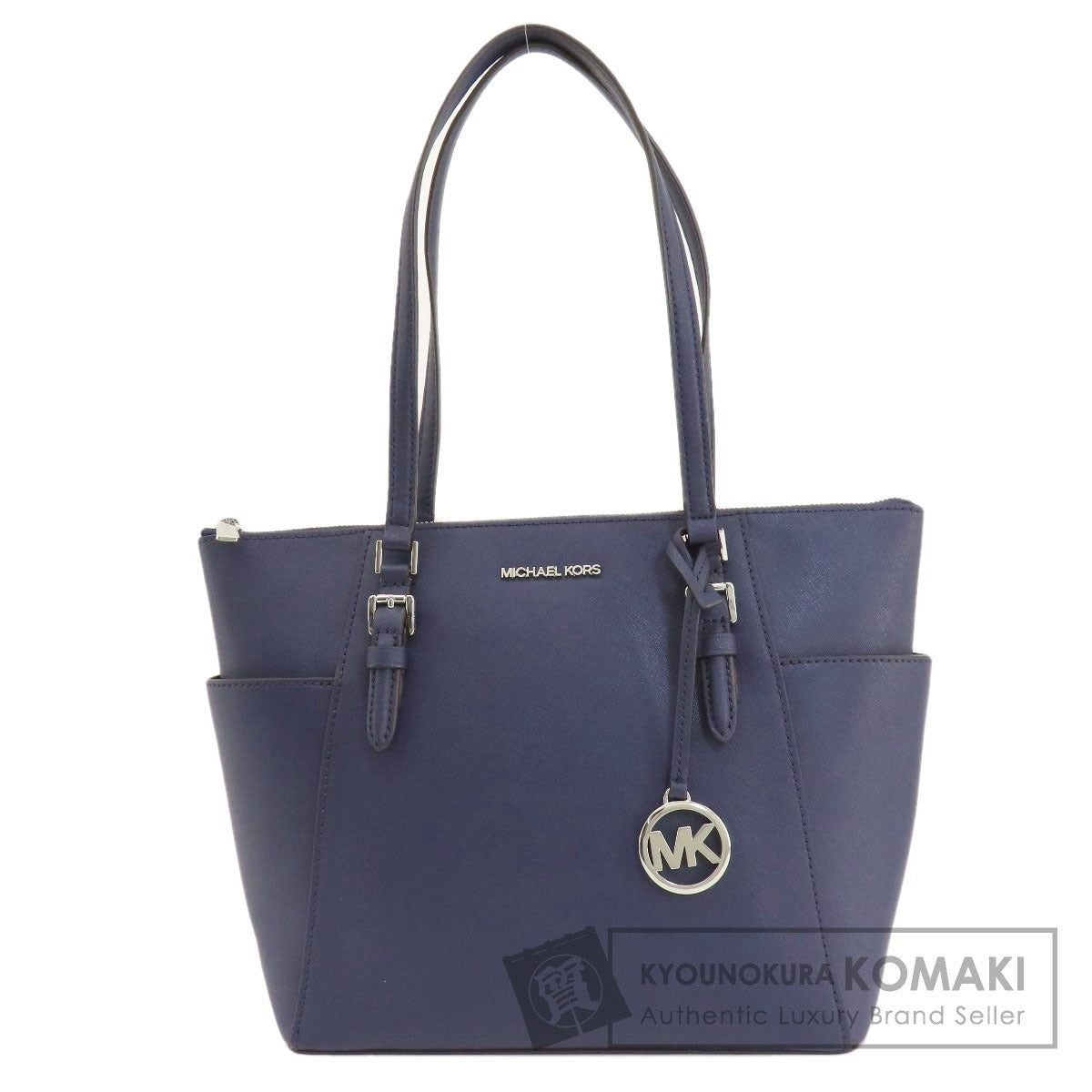 Michael Kors マイケルコース ロゴ トートバッグ レザー レディース 中古