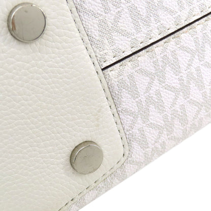 Michael Kors マイケルコース MKシグネチャー トートバッグ PVC レディース 中古