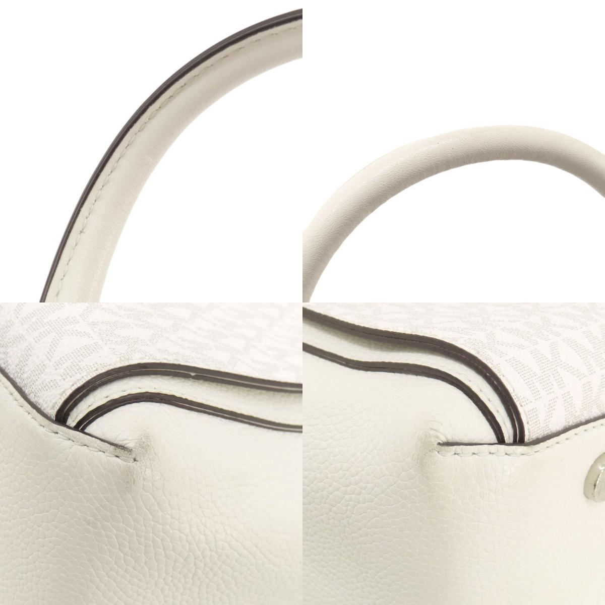 Michael Kors マイケルコース MKシグネチャー トートバッグ PVC レディース 中古