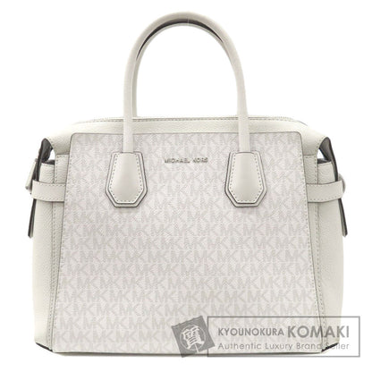Michael Kors マイケルコース MKシグネチャー トートバッグ PVC レディース 中古