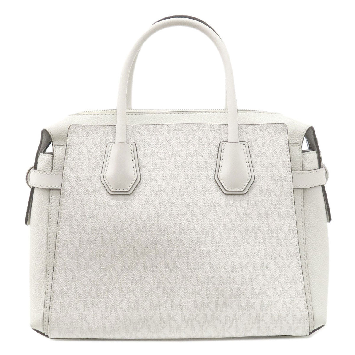 Michael Kors マイケルコース MKシグネチャー トートバッグ PVC レディース 中古