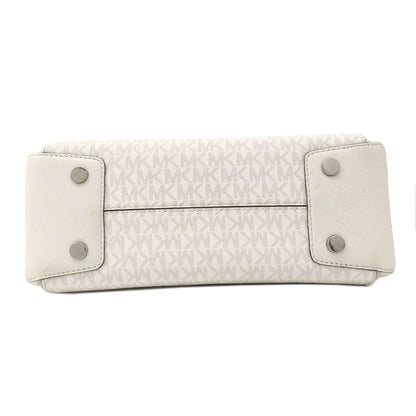 Michael Kors マイケルコース MKシグネチャー トートバッグ PVC レディース 中古