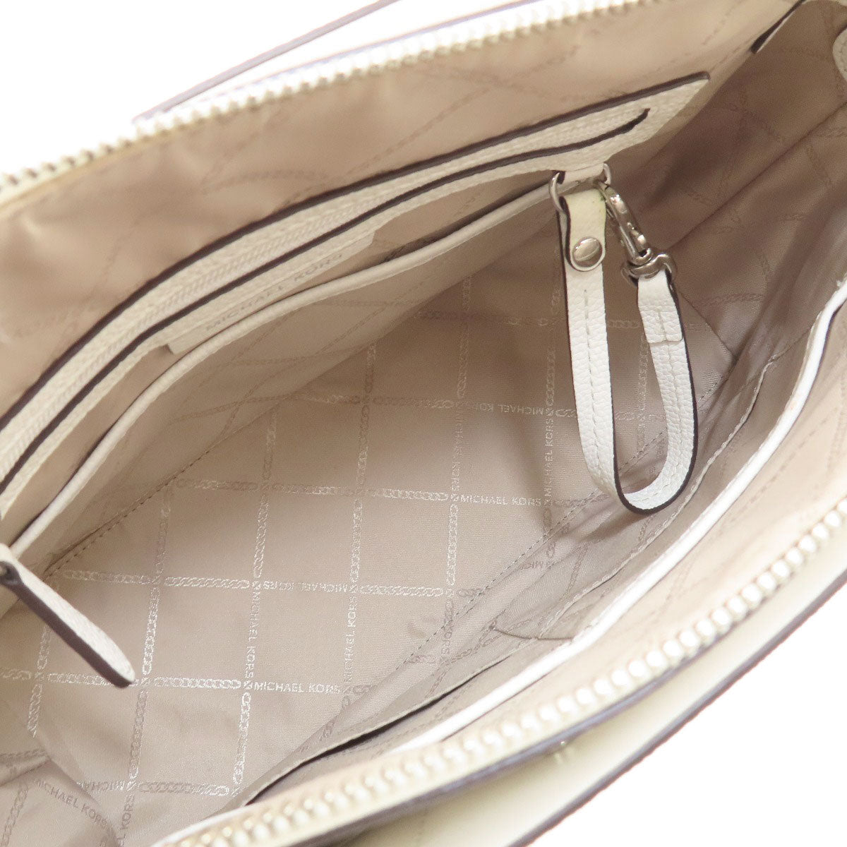 Michael Kors マイケルコース MKシグネチャー トートバッグ PVC レディース 中古